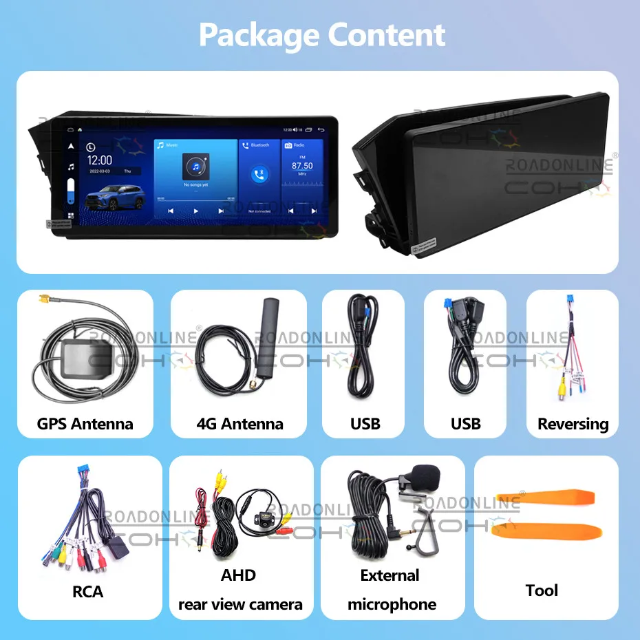 Android audio For Hyundai Elantra-Android 12 12.3inch Octa Core 8+256G Car Multimedia Player Stereo Radio