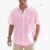 119773-5d6948.jpg Men's Cotton Linen Short Sleeve Shirt