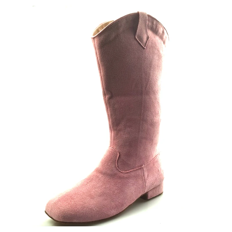 Suede Sole Boot Step Women Latin Dance Boots Salsa Shoe Long Warm Up Line Shoes West Coast Swayd Dance Boots 2