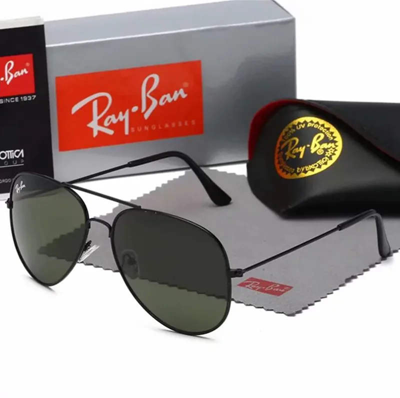 

2023 солнцезащитные очки для мужчин и женщин для рыбалки новые модные квадратные винтажные Роскошные брендовые солнцезащитные очки UV400 очки B026