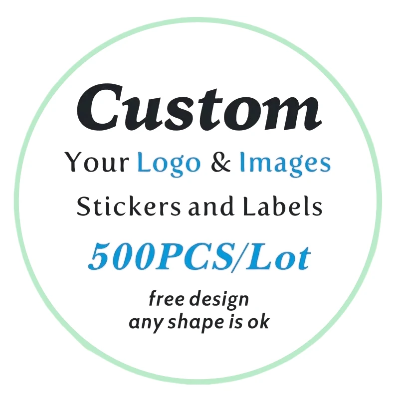 500PCS Stickers and Wedding Birthday Gift Box Labels DIY Your Own Stickers Personalize