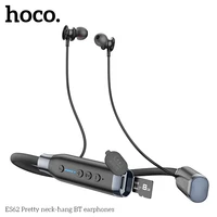 HOCO ES62 Neckband Earphones Bluetooth 5.3 Sport headsets Support TF card playback 120Hours Long battery life For Mobile Phone