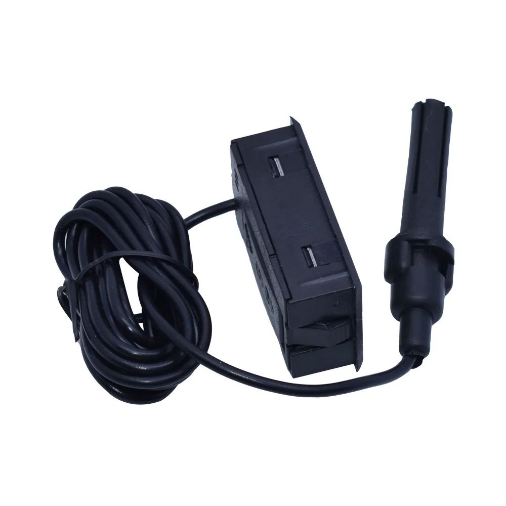 Digital Thermometer with Mini LCD Display and 1M Probe for Fridges, Freezers, and Aquariums