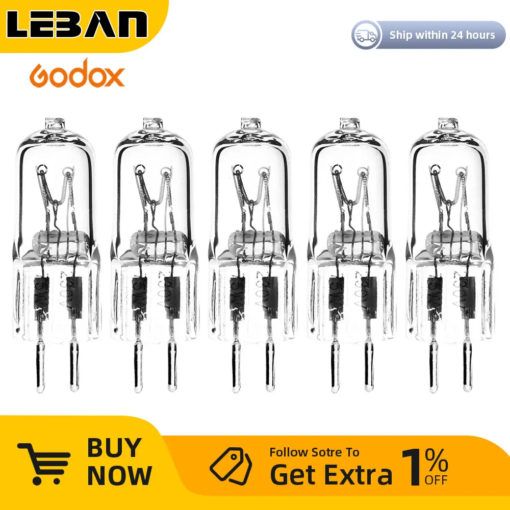 5PCS GODOX Little Studio Flash the K150A 250-300DI K180 stil Ampulü 230V 75W