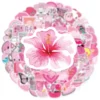 50/100PCS Pink VSCO Cute Girl Stickers Aesthetic Skateboard Laptop Guitar Graffiti Luggage Sticker Waterproof Decal Toys 3
