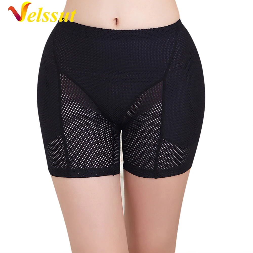 tummy tucker Velssut Women Hip Enhancer Control Panties Seamless Butt Lifter Push Up Big Fake Ass Body Shaper Mesh Body Shapewear spanx shapewear Shapewear