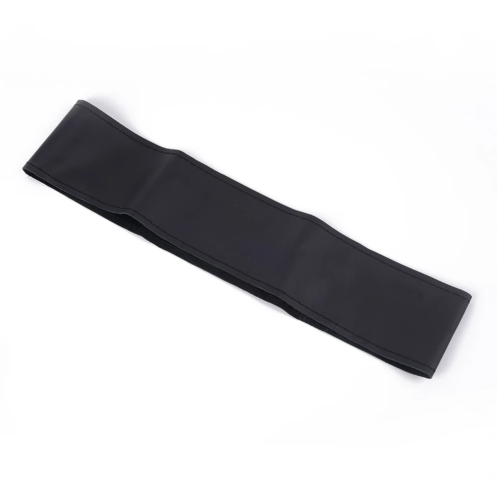

Black Universal Professional DIY Hand Sewing Gift 10.3cm Cover Car Truck Cowhide Leather Durable Practical Steering