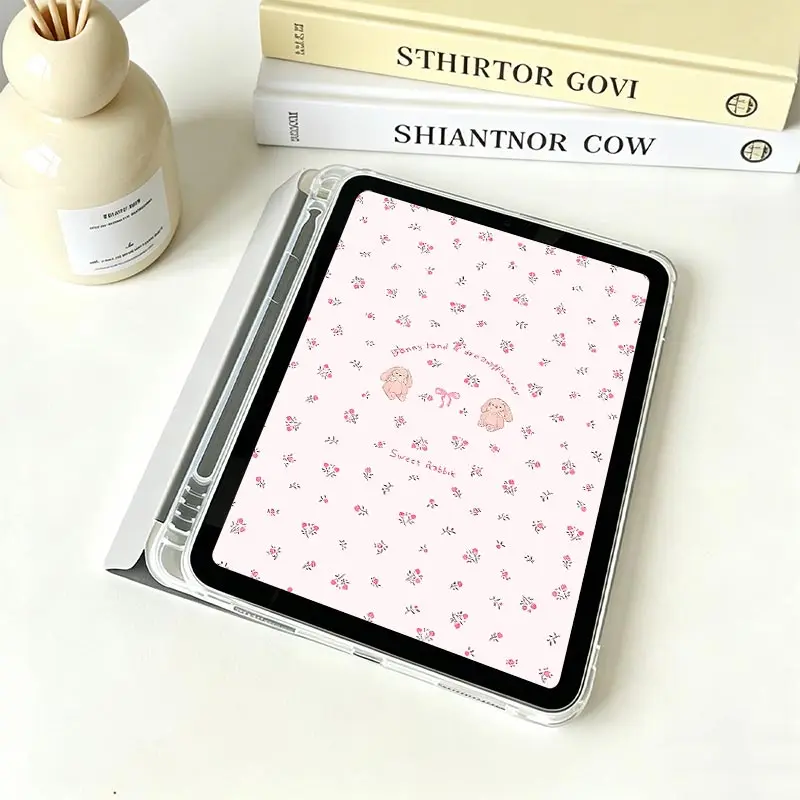 Durable TPU Bumper Tri‑Fold Protective Tablet Case