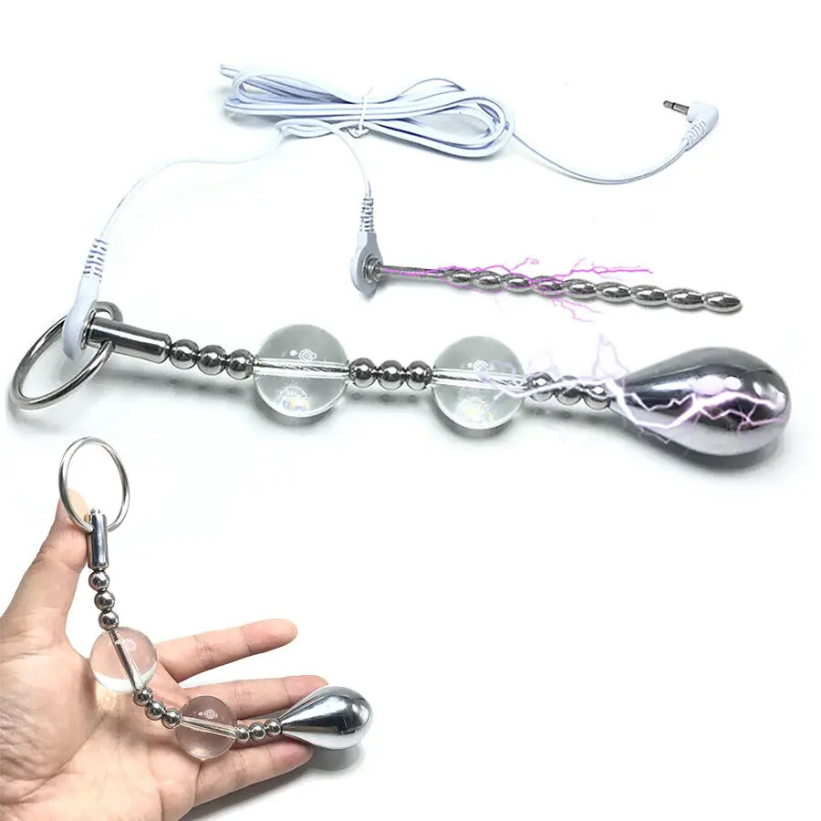 Electric Anal Plug Beads And Prostate Massager For Stimulation_voghion.com