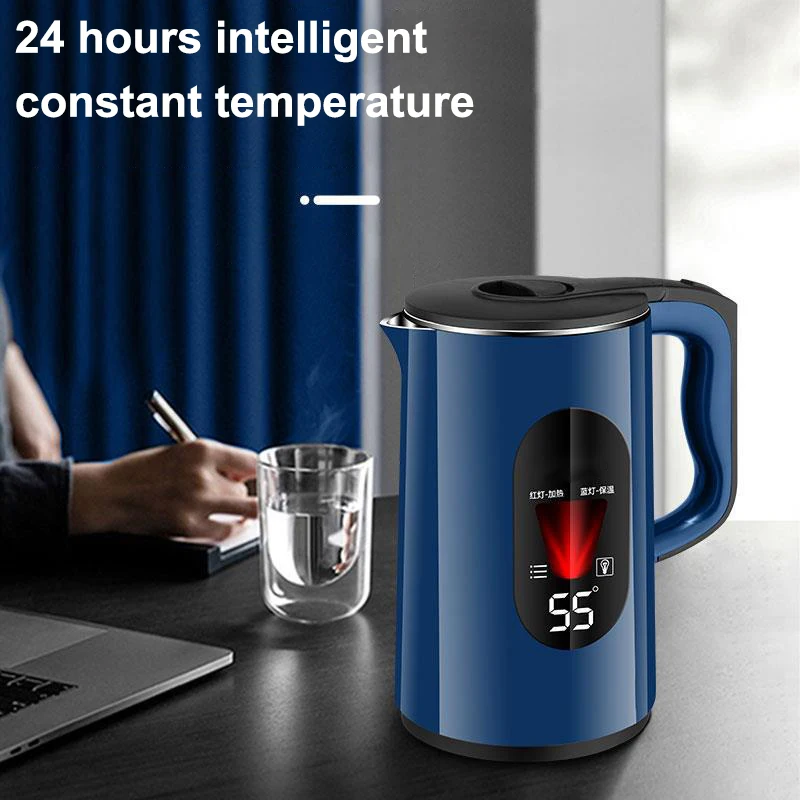 Electric Kettle Temperature Display Electric Kettle 55 Degree Constant Temperature Electric Kettle 3l Stainless Steel