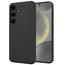 Elegant Black Silicone Square Case - Luxury Soft Slim Flexible Cover for A05 4G