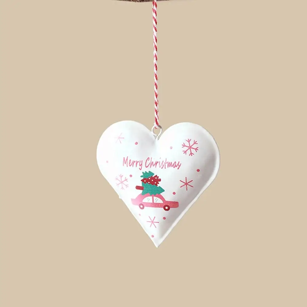 Nordic Christmas Iron Art Cartoon Soldier and Angel Hanging Pendants Ornament