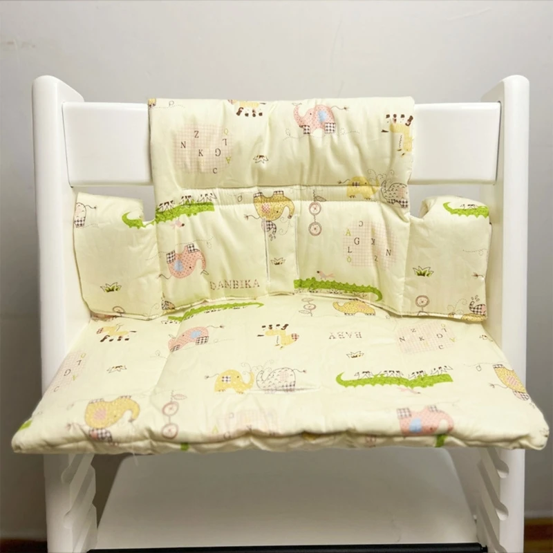 Seat Cushion Dining Chair Cushion High Chair Cushion Washable Tarpaulin Highchair Support Pads Kid Babies Feeding Accessories Babies Chair Replacement Pad