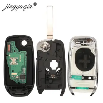 Keyforkess 2 pulsanti 433MHz muslimah 4A Chip Flip chiave a distanza per Renault Dacia Logan 2 II 2018 2019 2020 FSK Car Key Fob Control 4 Keyforkess 2 pulsanti 433MHz muslimah 4A Chip Flip chiave a distanza per Renault Dacia Logan 2 II 2018 2019 2020 FSK Car Key Fob Control - Jingyuqin 2 pulsanti 433MHz muslimah 4A Chip Flip chiave a distanza per Renault Dacia Logan