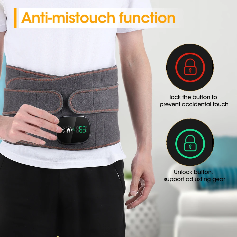Infrared Heating Massage Belt for Lumbar Relief