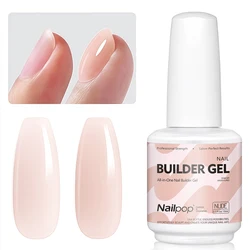Nailpop Builder Gel: Multi - Use Strengthening & Extension Nail Kit (15ml) (Builder Gel NUDE)