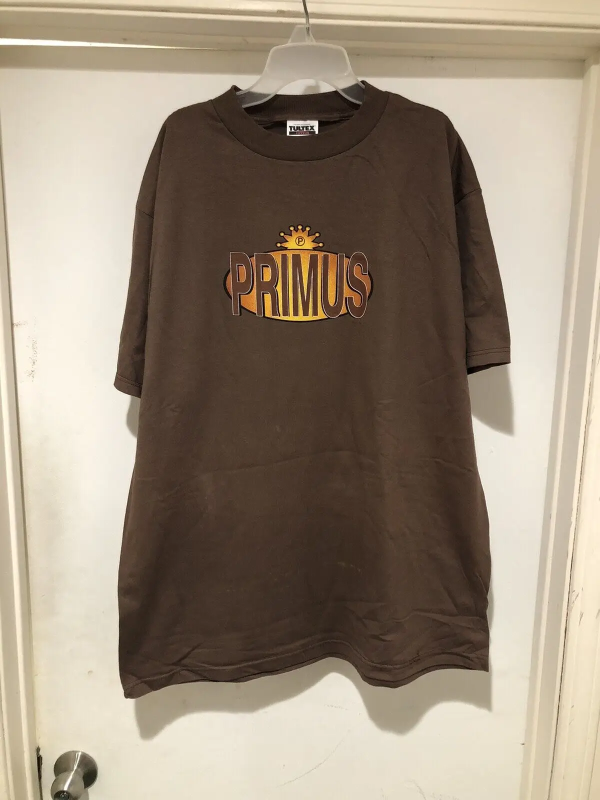Vintage 1997 Primus Back In Brown T Shirt L Les Claypool Salsiccia Faith No More