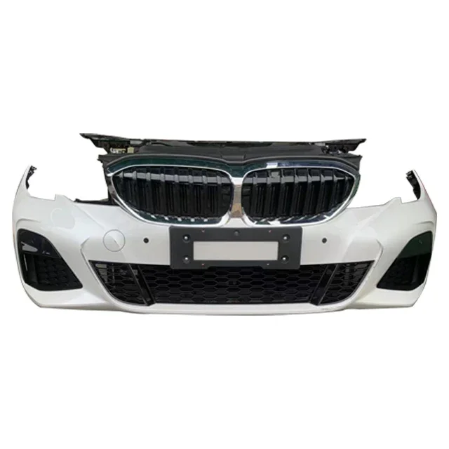 High Quality Car Bumper For  3 Series E90 320 325 2005-2012 Upgrade M3 Style Front bumper Grille Body kit custom