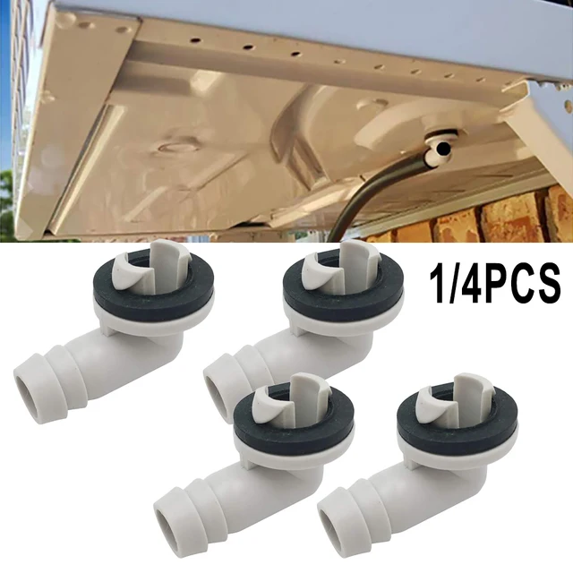 Air Jade Kit De Manguera De Drenaje De Aire Acondicionado, Conector De Drenaje De CA De 3/5 Pulgadas De Diámetro, Accesorio De Codo Con Línea De Drenaje De 1.6 M, Piezas De