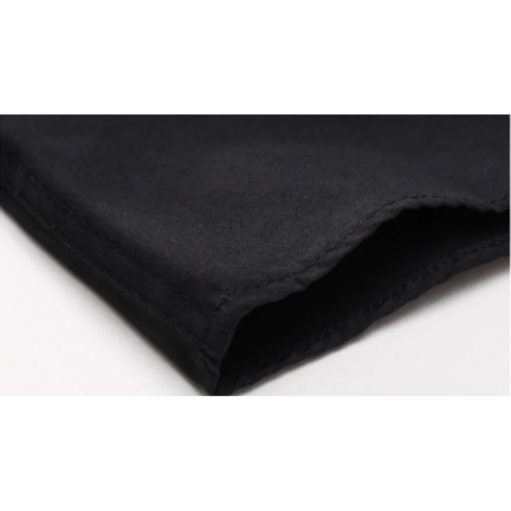 Nuova versione coreana a maniche lunghe slim fi tinta unita non stirabile da lavoro professionale per ragazzi da uomo_voghion.com