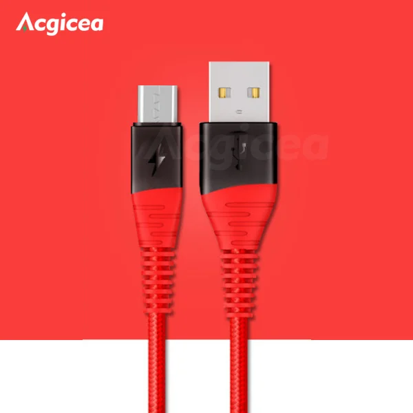 Type C USB Micro Cable For Samsung Xiaomi Huawei Phone Fast Charging Date Cable Micro USB Type C Quick Charge Nylon Data Cables hdmi phone to tv Cables