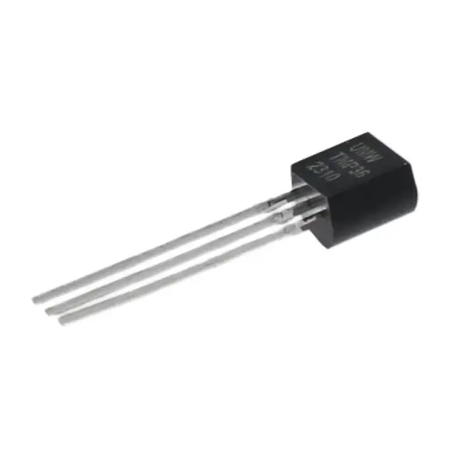 5PCS TMP36GT9Z TMP36 Temperature Analog Sensor Low Voltage Black 3-Pin 10 MV/8°C 2.7 V - 5.5 V Digital Thermometer IC Sensor 3