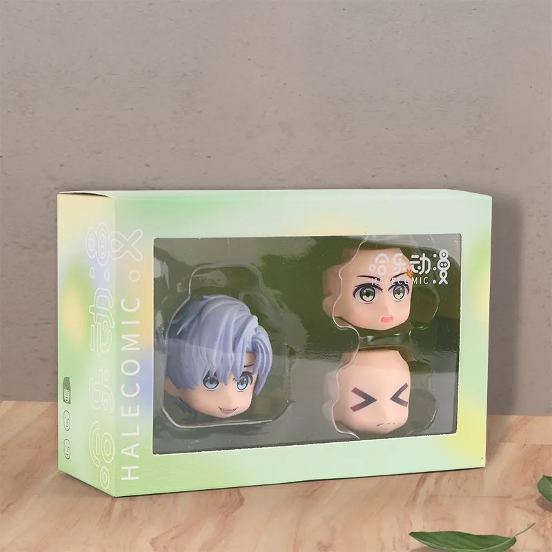 

ob11 Doll Heands silver Broken Hair Boy Head BJD Doll Head For GSC Head DIY Accessories Facial Clothing Accessories Decoration