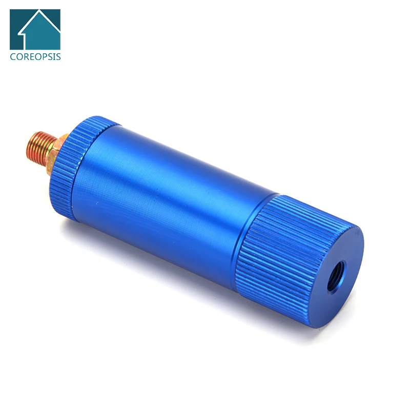 Filtro de Bomba de Mão o Rosca M10 Compressor de ar Pcp Separador de Óleo de Água Azul Elemento de Algodão de Filtragem Bombas de ar 40mpa de Alta Pressã