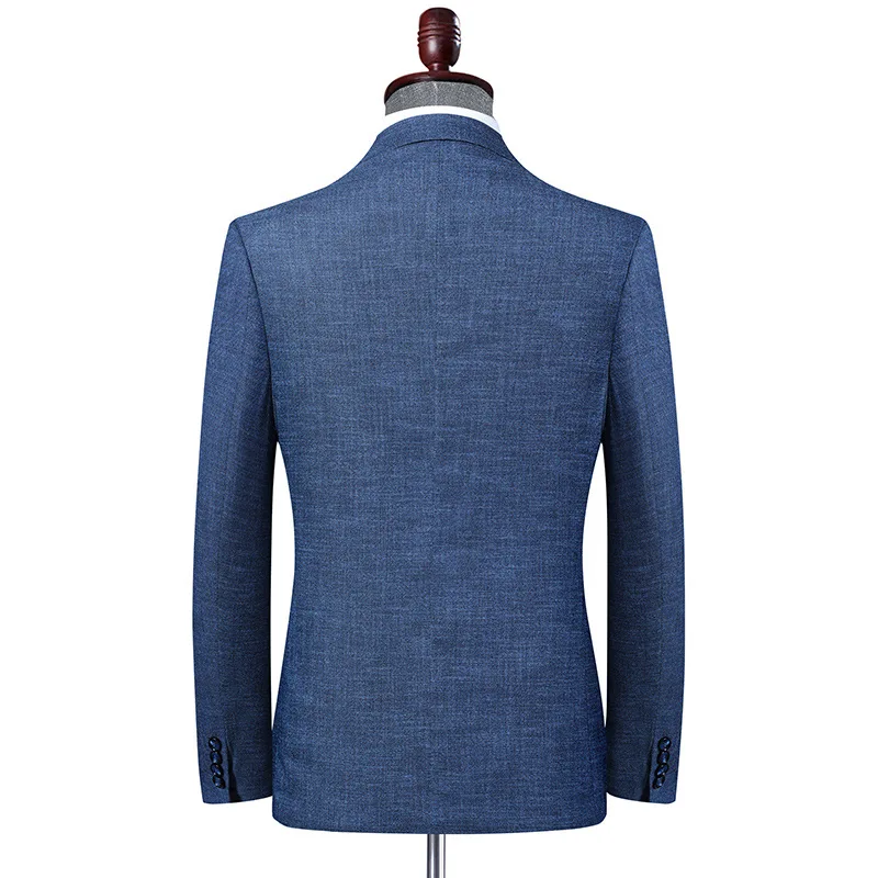 Mens Blazer Casual Suit Jackets Blazer for Men Wedding Blue Slim Fit Outwear Oversized Single Breasted Blazers Elegant Luxury Coats Korean