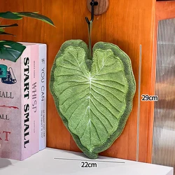 Tropical Palm and Banana Leaf Hand Towel - Soft Kitchen and Bathroom Accessory (S5)
