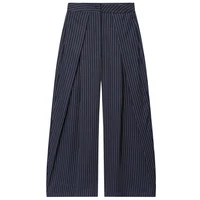 HXAO Striped Pleated Pants Women's Pants Autumn 2025 Ladies Baggy Wide Leg High Waist Pants Casual Oversize Trousers Harem Pants - Image 2