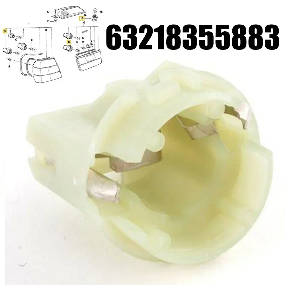 Tail Light Bulb Socket Tail Light Bulb Socket For BMW E30 E32 E34 E38 E71 63218355883 Anti-corrosion Wear-resistant And Non-deformation
