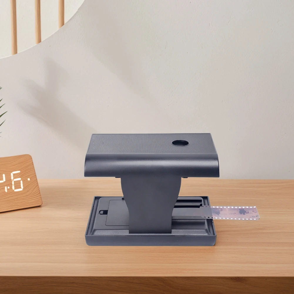 Mobile Film Slide Scanner with LED Backlight for Old To JPEG Support Editing & Sharing Slides and Negatives Film Scanner