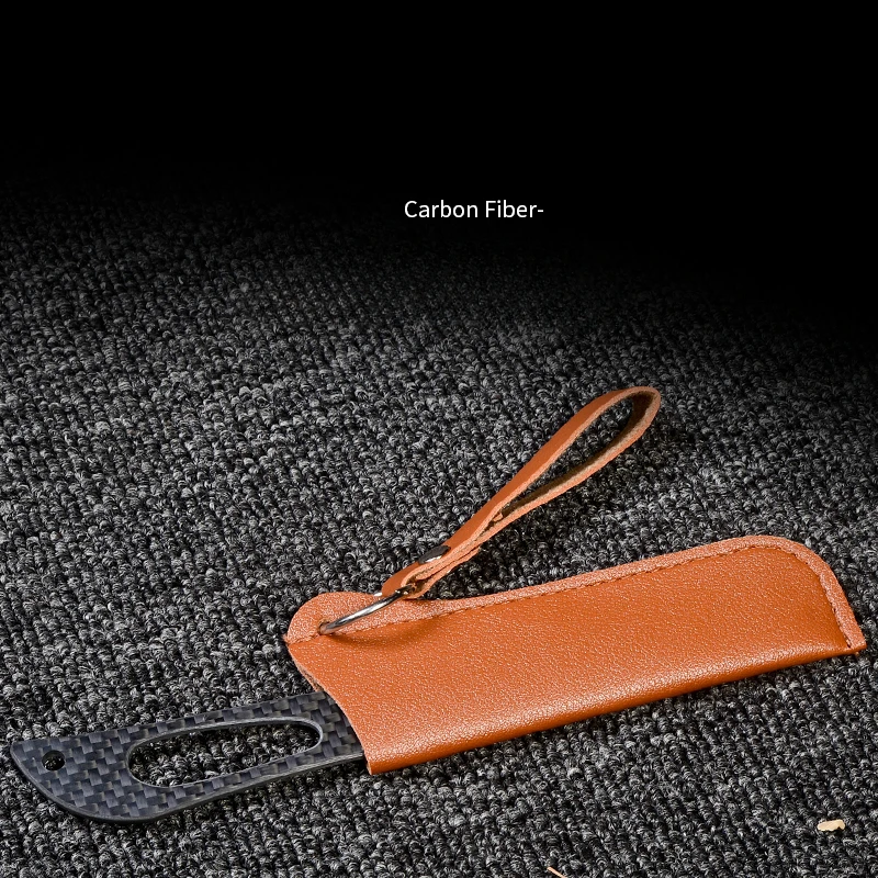 Carbon fiber utility knife small express knife dry carbon unpacking special artifact unpacking small mini artifact