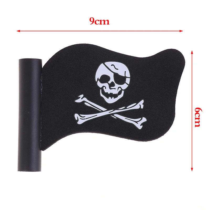 Fit Car Antenna Ball Black Jolly Pirate Flag Car Antenna Pen Topper Aerial Ball Decor Auto Exterior AliExpress