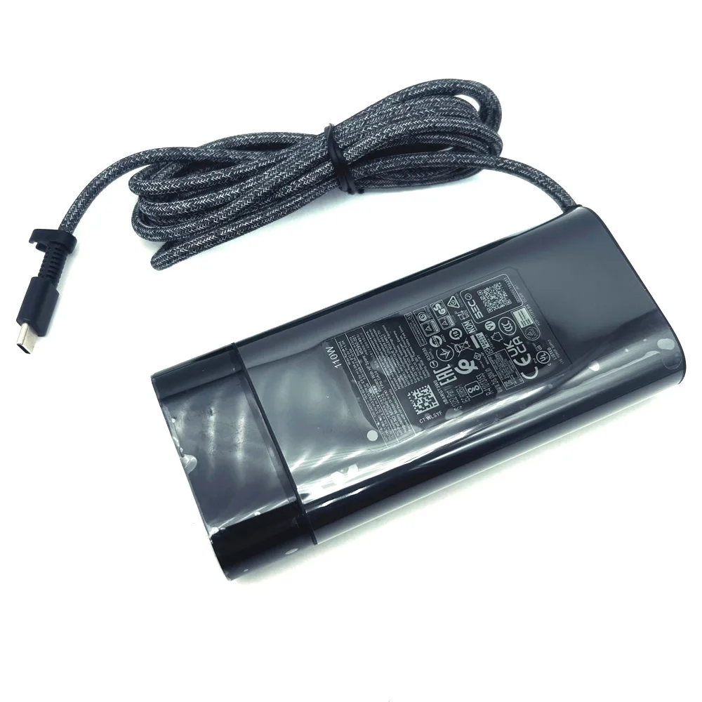 HP SPECTRE X360 2-IN-1 16-AA0047NR 노트북 전원 공급 장치 20V 5A용 오리지널 110W 100W USB-C Ac 어댑터 노트북 충전기