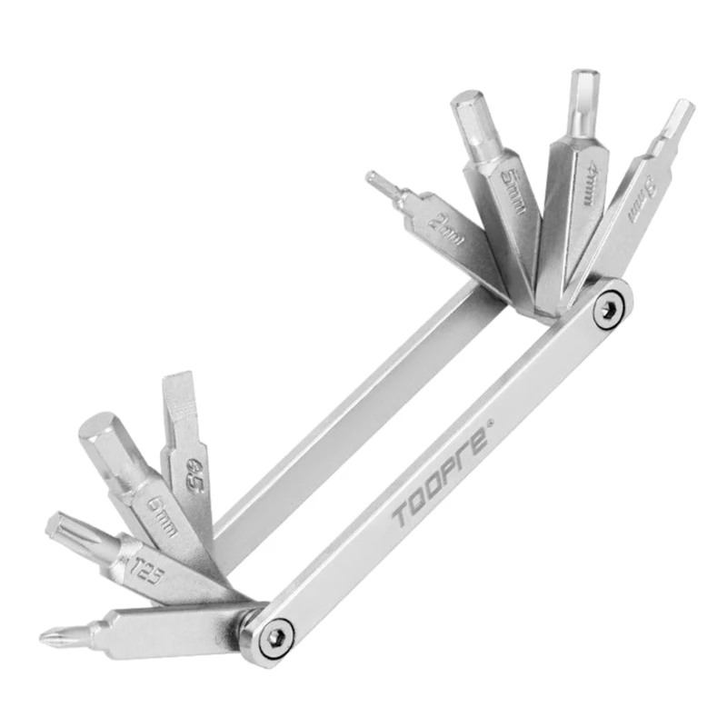 

2024 Новый набор инструментов для ремонта велосипеда 8 в 1, многофункциональный комплект для ремонта велосипеда, отвертка, для с