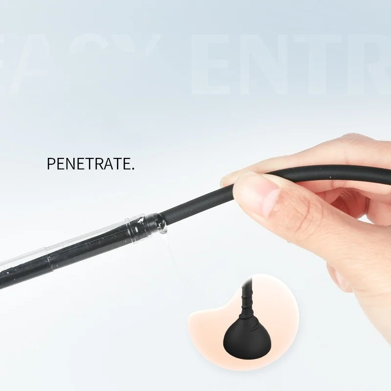 5 Sizes Male Silicone Horse Eye Stick Urethral Expansion Stimulator with Strong Suction Cup Penis Plug SM Adult Sex Toys