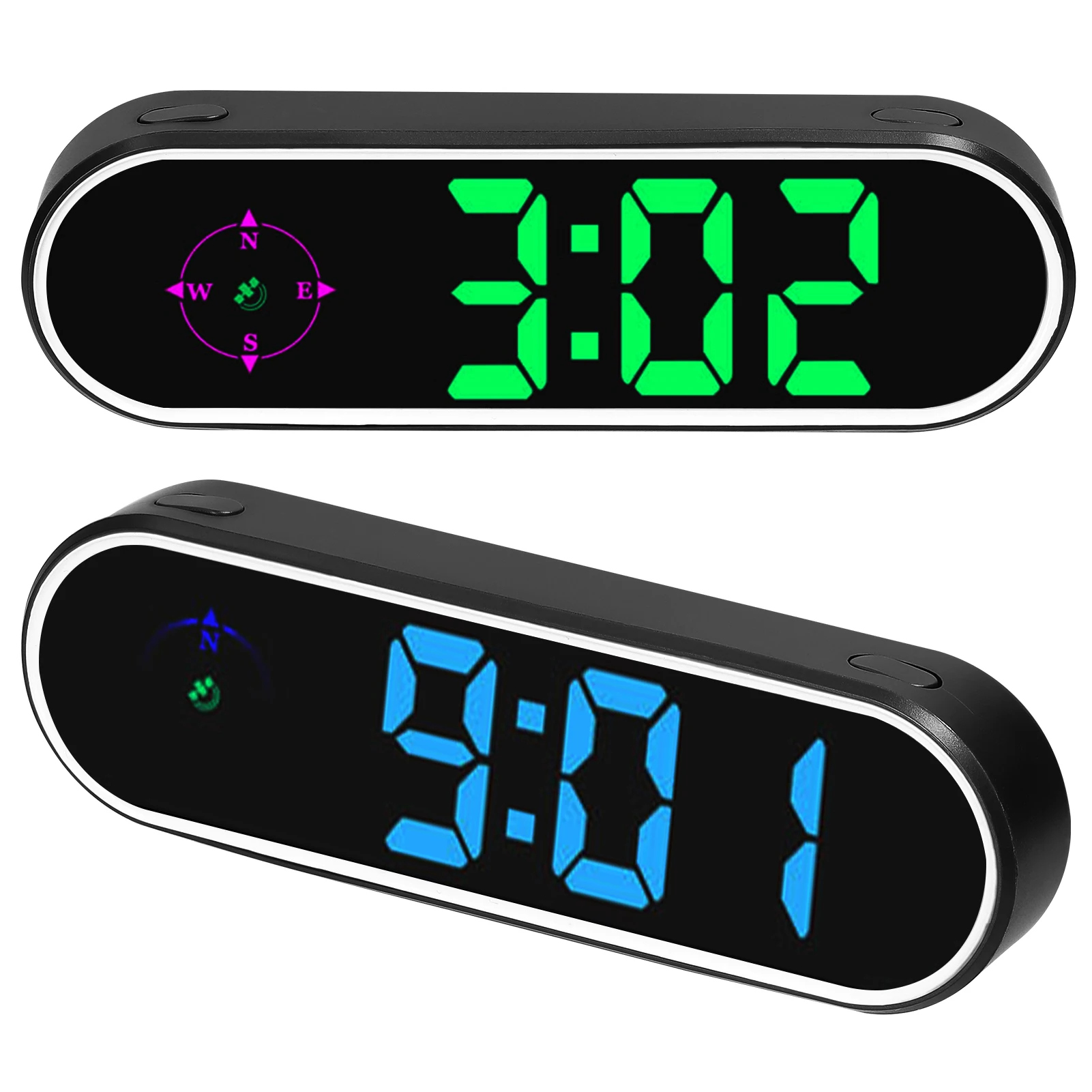 Velocímetro Digital GPS con pantalla frontal para coche, reloj con pantalla LED colorida y función de alarma de exceso de velocidad para coche, camión, SUV, RV 1