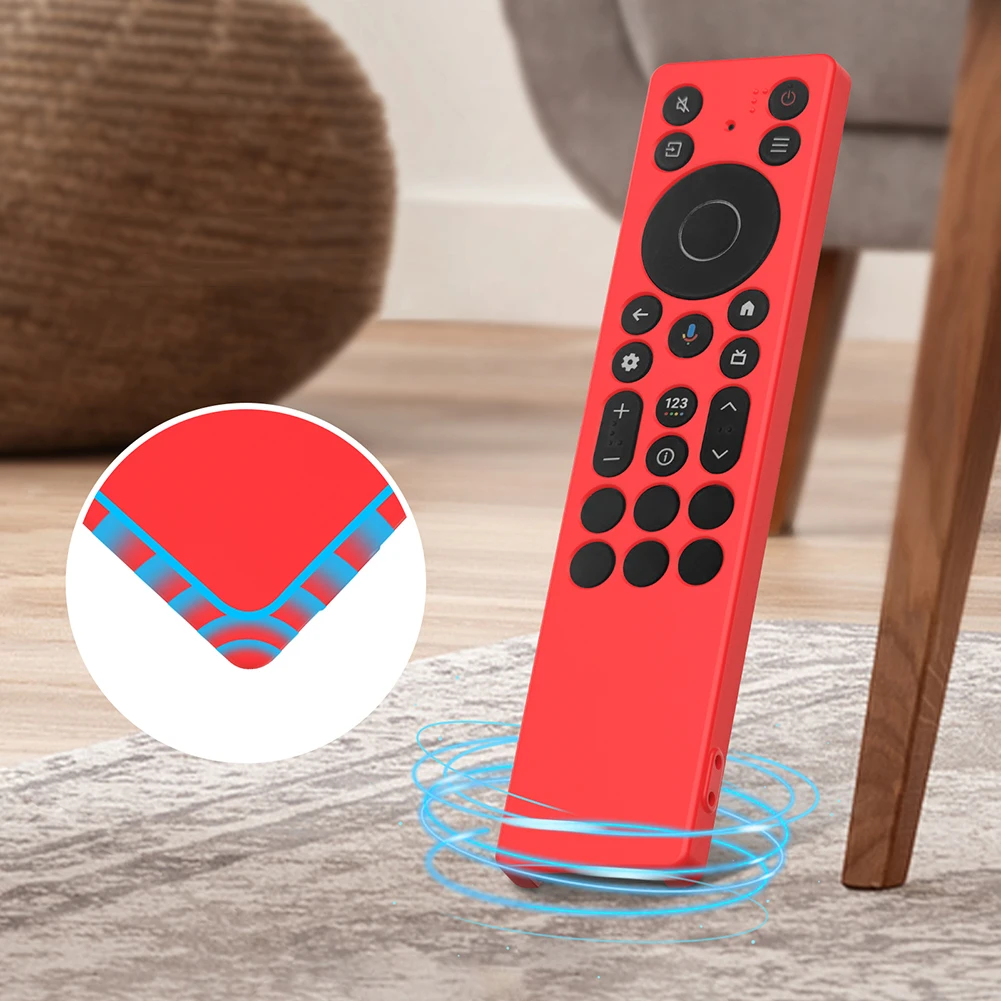 For TCL RC923A/RC813A Protective Cover with Lanyard Remote Control Protect Case Waterproof Drop-Proof RC Cover TV Supplies Tool