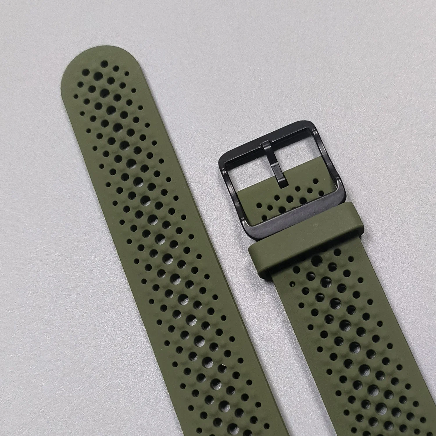 Breathable Silicone 22mm Watch Band Bracelet Wriststrap