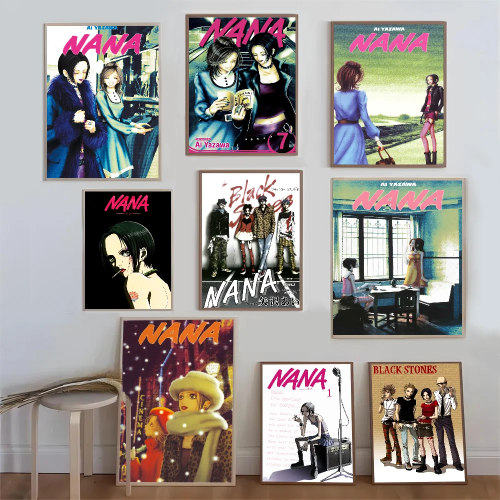 Japanese Classic Anime NANA Poster Good Quality Prints and Posters HD Quality Poster Wall Art Painting Study Home Decor