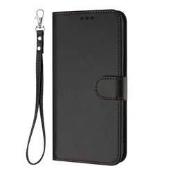 Solid Color Leather Flip Wallet Phone Case for Mi Poco X7 Pro 5G (YB0931)