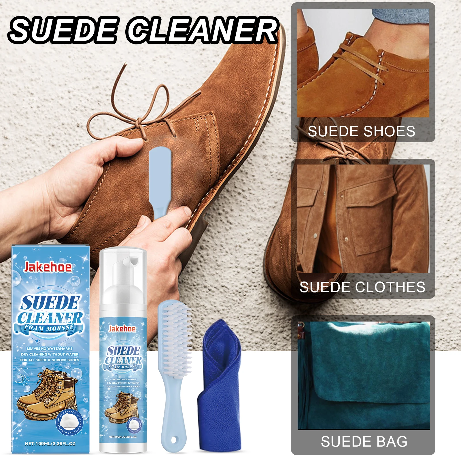 Foam Cleaner How To Get Mud Out Of Suede Shoes Pecard Foaming