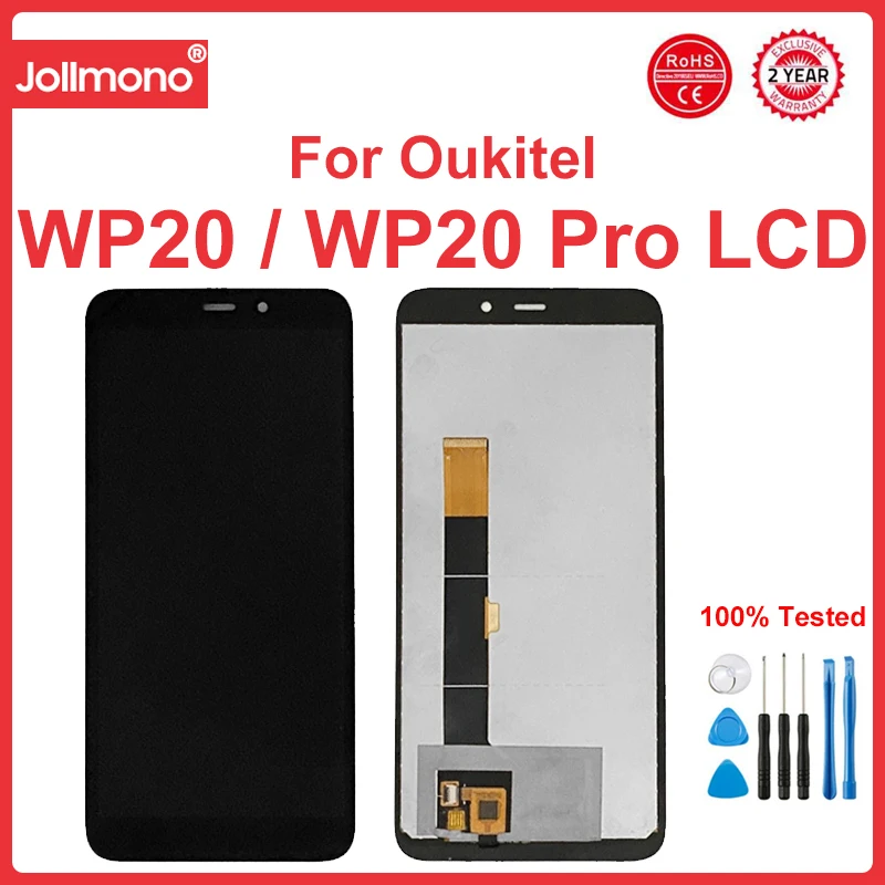 

5.93 inch For Oukitel WP20 Cell Phone LCD Display Screen Digitizer Assembly Touch Panel Glass Display Oukitel WP20 Pro