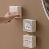 Bathroom Wall-mounted Flip Storage Box, Suitable for Cotton Swabs, Hair Bands, Lipsticks, Small Items Classification Storage Box 1