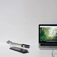 Lightsaber Stand Lightsaber Display Stand Lightsaber Handle Holder Mount Acrylic Lightsaber Hilt Stand Stand Wand Stand 2