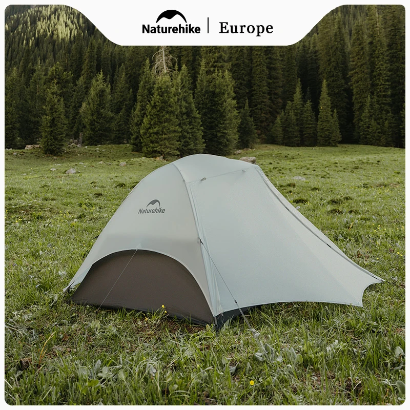 Naturehike Star UL Outdoor Tent 2Person 15D Silicone Fabric Double-layer Camping Tent Ultralight Family Hiking Travel Beach