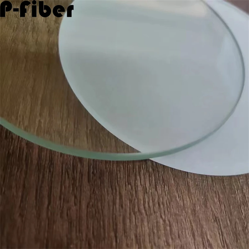 MPO 광섬유 연삭 유리 패드 127mm 다이아몬드 연마지 4 코너 가압 기계 고무 패드 5 인치