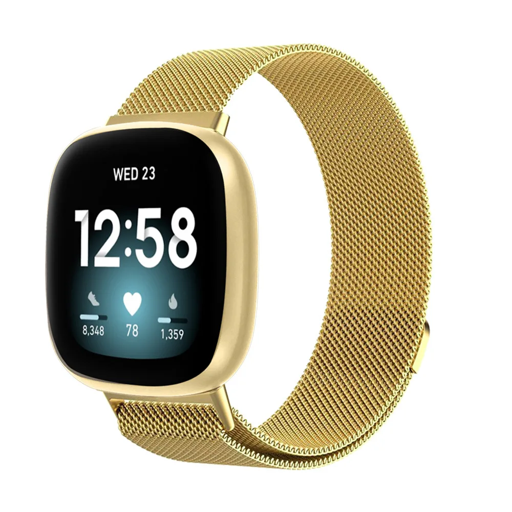 Magnetic Metal Milanese Loop Strap - Elegant Sports Bracelet Band
